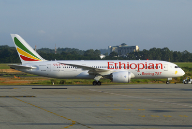 Ethiopian Airlines terá voos para o Paquistão