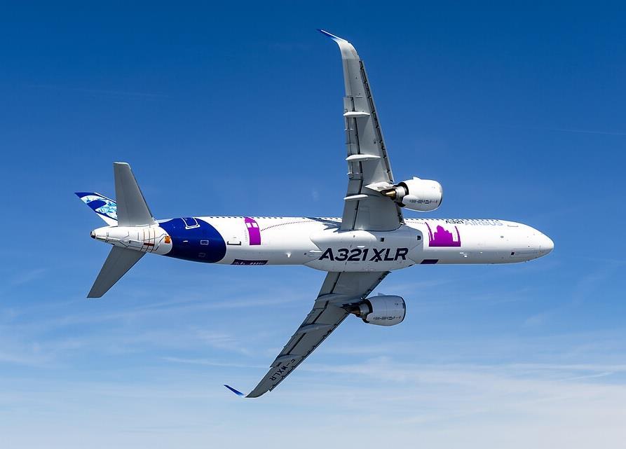 Airbus estabelece nova data para o A321XLR entrar em operação