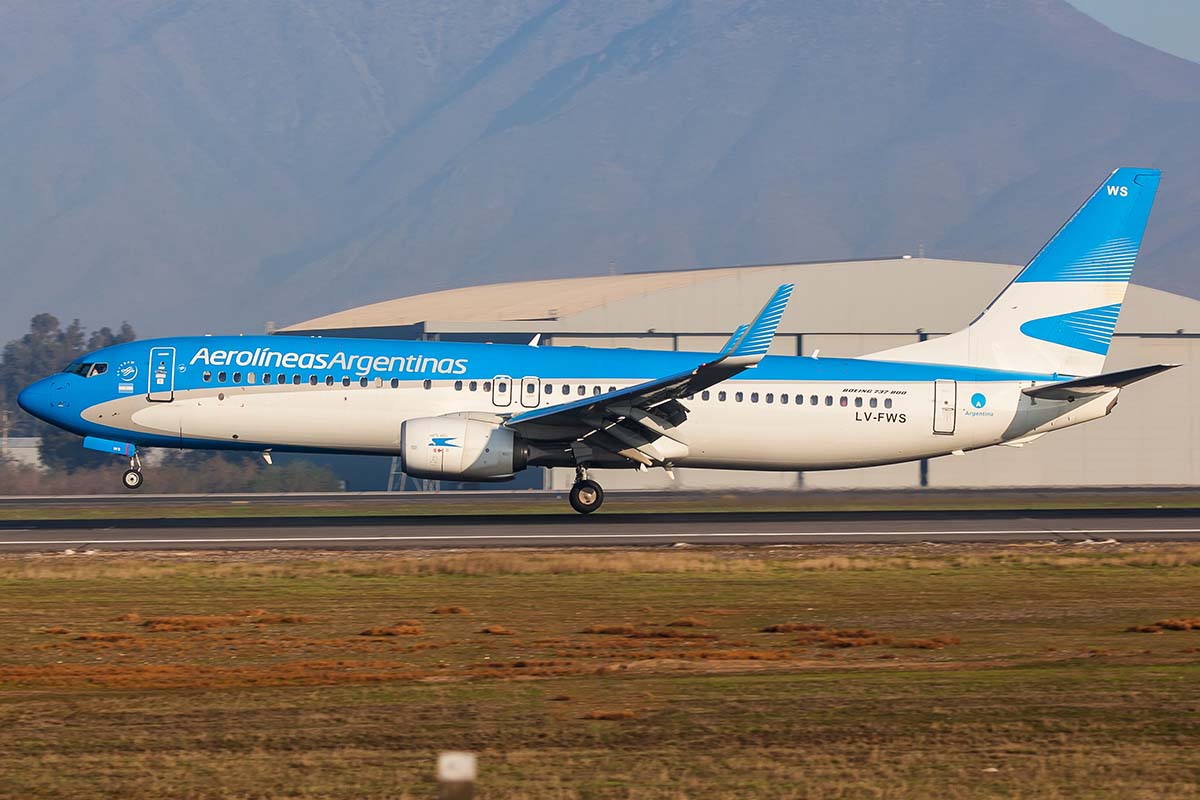 boeing 737 aerolíneas argentinas
