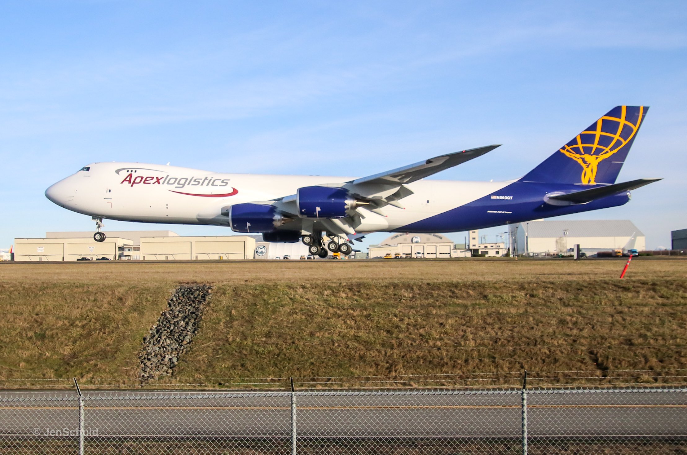 Último 747 produzido é pintado nos Estados Unidos