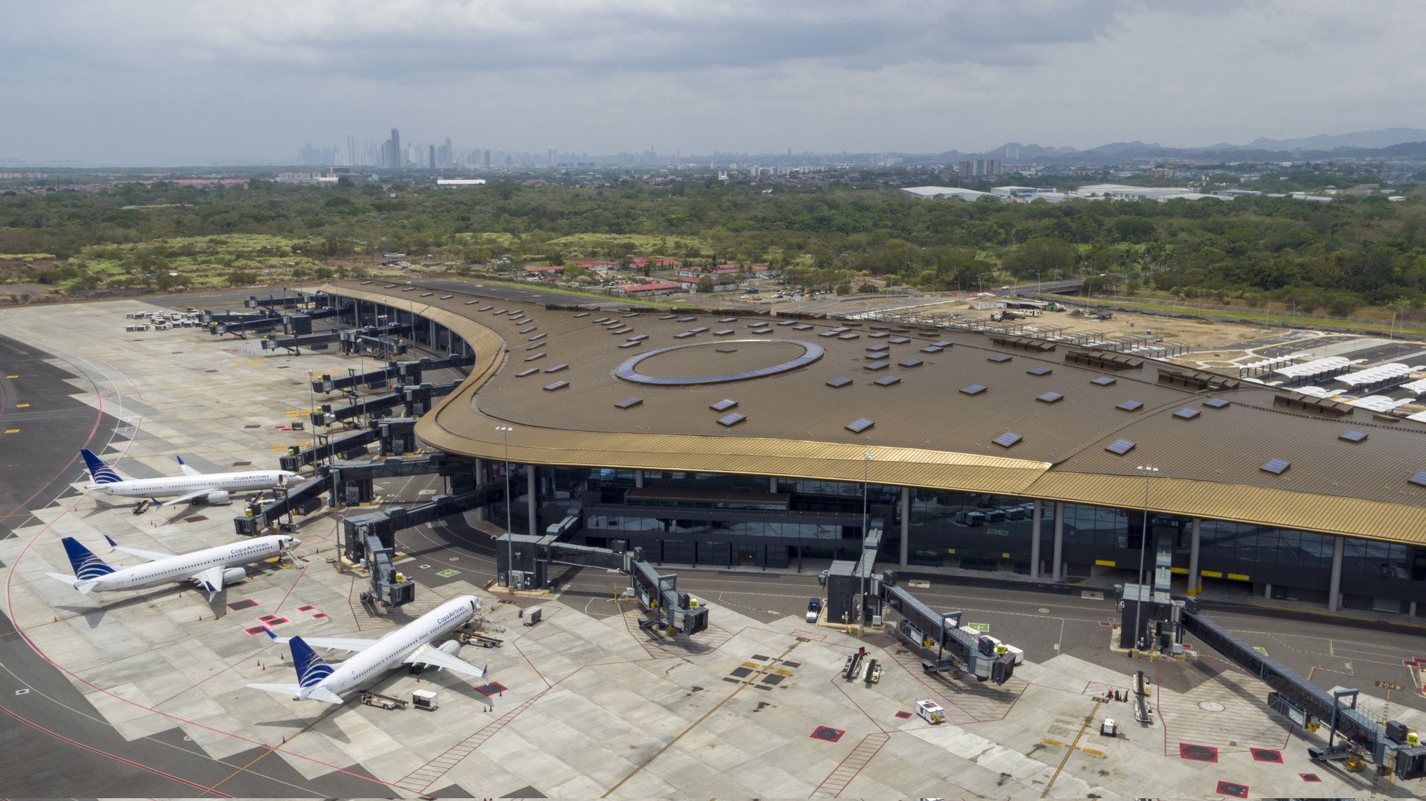Aeroporto do Panamá registrou movimento crescente em 2022