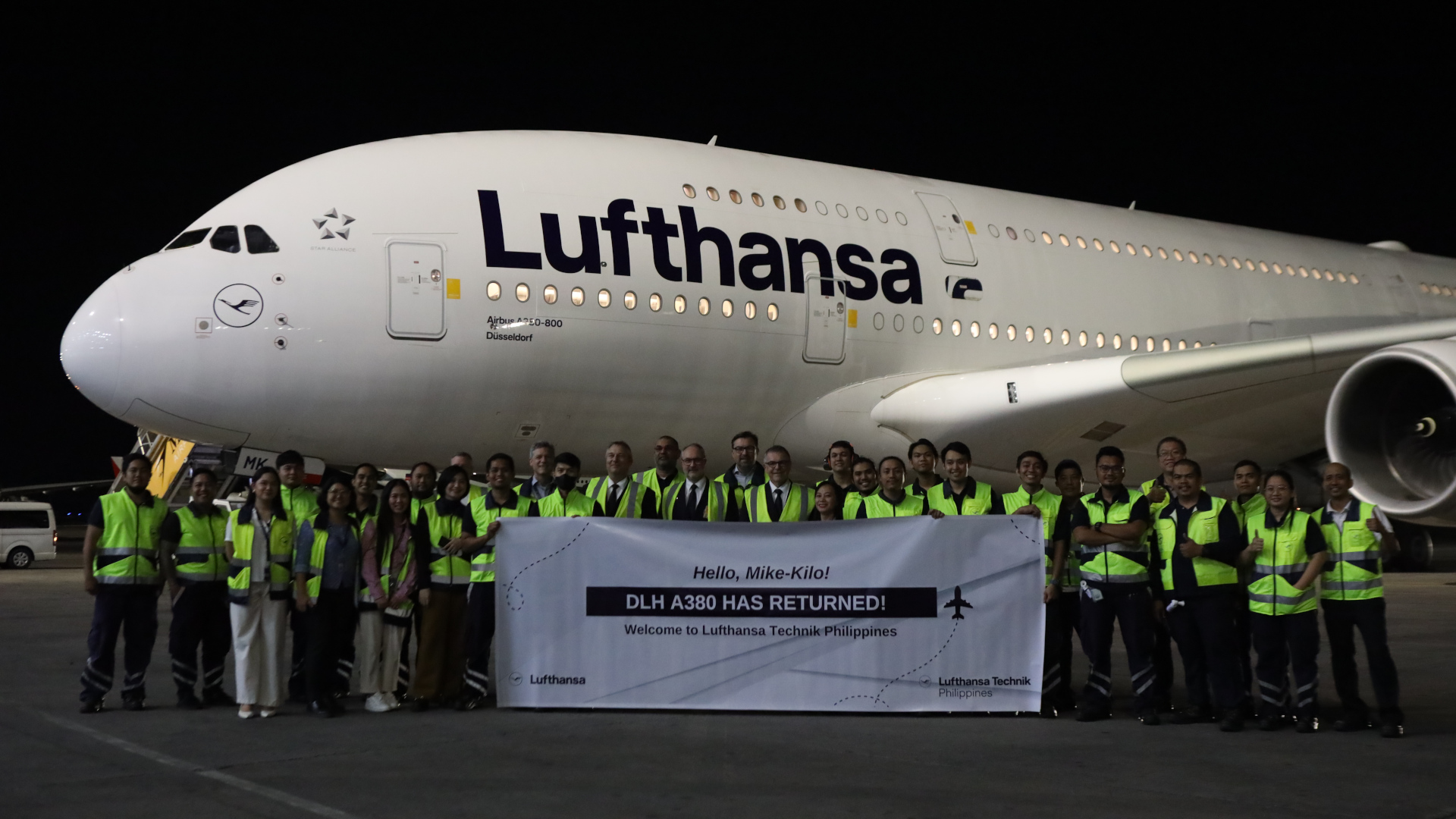 Lufthansa começa a reativar seus Airbus A380