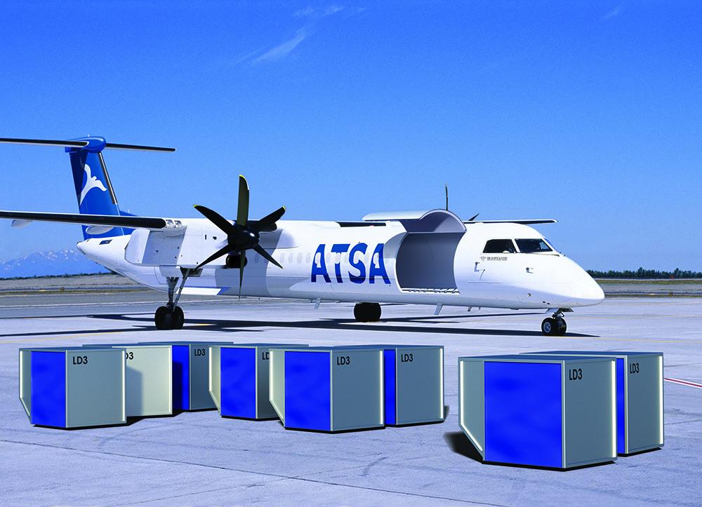ATSA do Peru será a primeira companhia a operar o Dash 8 cargueiro na América do Sul