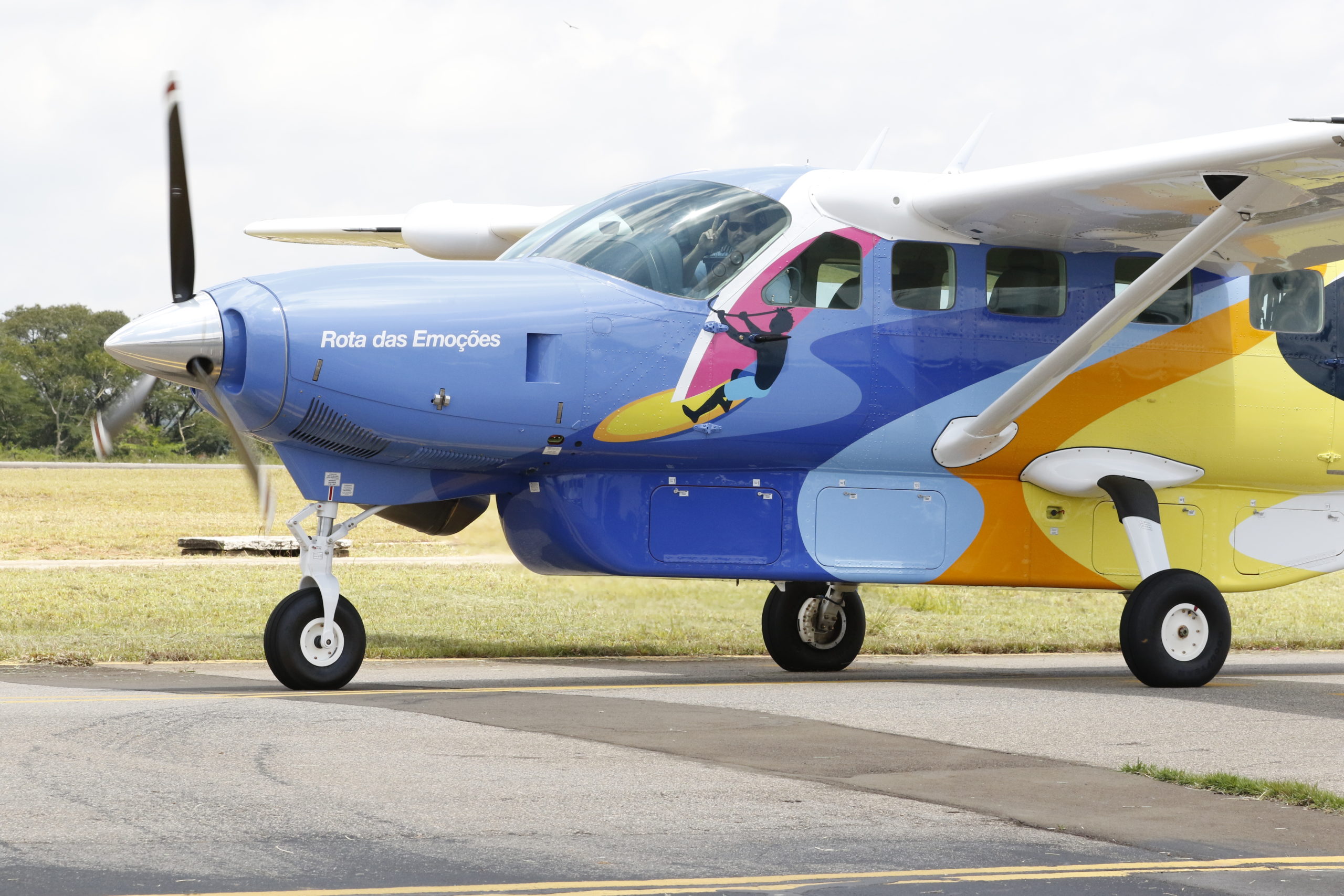 Azul Conecta planeja operar com Cessna Grand Caravan em modelo híbrido-elétrico