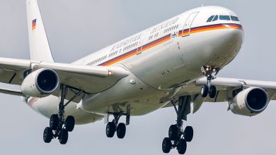 A340 da Luftwaffe passará por três aeroportos brasileiros