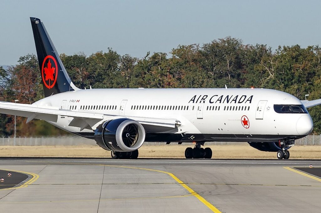 Air Canada faz mudanças em sua programação de voos para o Brasil