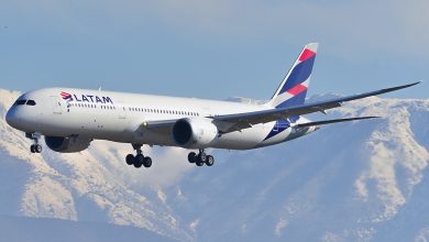 LATAM aumenta frequências no voo Santiago-Madri