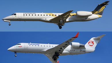 Compare as principais diferenças entre o Embraer 145 e o CRJ-200