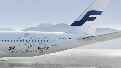 Finnair celebra 100 anos com adesivo especial