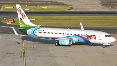 Air Vanuatu estaciona seu único 737 por falta de peças de reposição