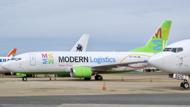 Primeiro 737-800BCF da Modern a caminho do Brasil