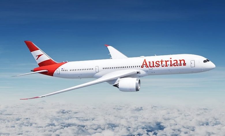 Austrian confirma as duas primeiras rotas de seus 787