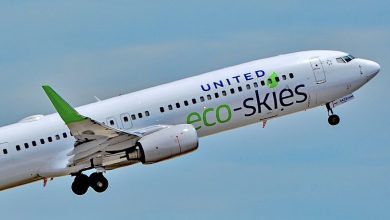United Airlines triplicará uso de combustível sustentável de aviação em 2023