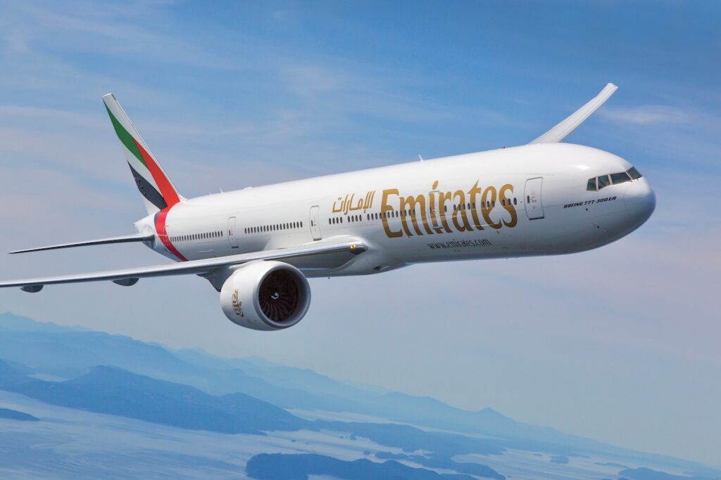 Emirates solicita voos para mais uma cidade na América do Sul