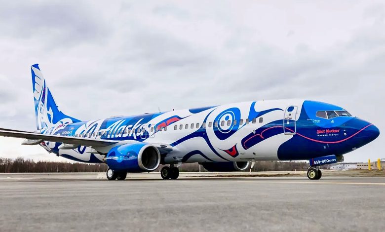 Alaska Airlines revela nova pintura especial