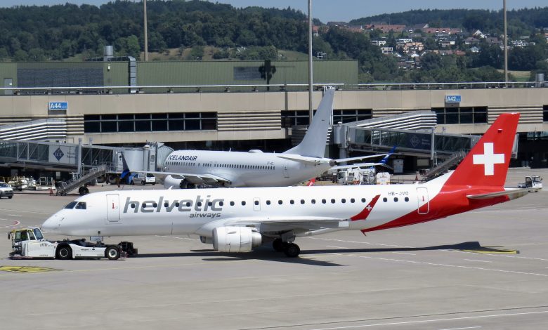 Helvetic Airways arrenda dois Embraer 190
