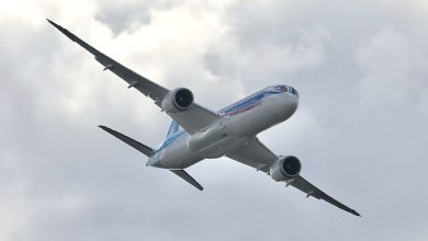 Boeing aumenta produção mensal do 787