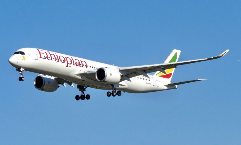 Ethiopian Airlines coloca o A350 em seus voos para o Brasil e Argentina