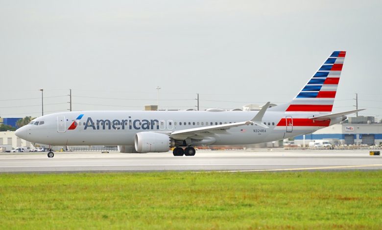 American Airlines recebe seu 50º Boeing 737 MAX