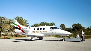 Com o Phenom 100, Emirates lança serviço de fretamento regional