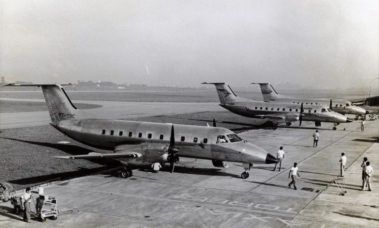 40 anos da 1ª decolagem do Embraer 120 Brasília; veja sua história
