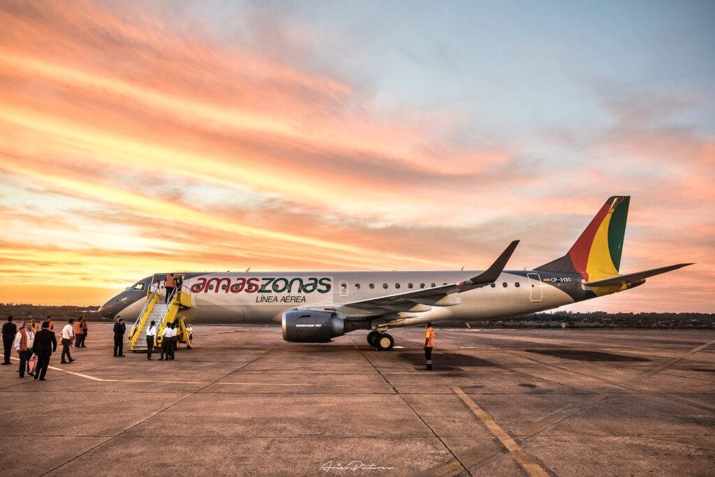 Governo da Bolívia cancela matrícula de quatro aeronaves da Amaszonas