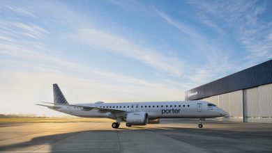 Porter iniciará voos com o E2 para os Estados Unidos