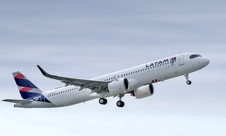 Primeiro A321neo da LATAM entra em serviço regular hoje