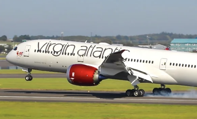 Virgin Atlantic conclui o primeiro voo comercial transatlântico abastecido com 100% SAF