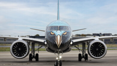 Embraer expõe C-390, Super Tucano, E195-E2 e Praetor 600 no Dubai Airshow
