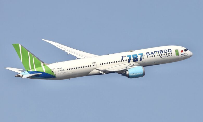 Bamboo Airways se desfaz de sua frota de 787 e cancela voos de longa distância