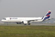 PS-LBI: mais um A321neo da LATAM a caminho do Brasil