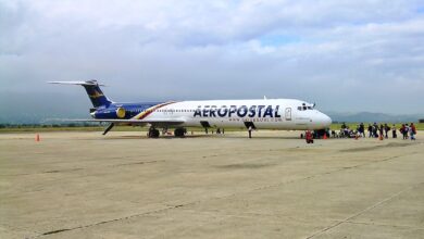 Veja para onde a Aeropostal voa com seu único MD-82 em operação