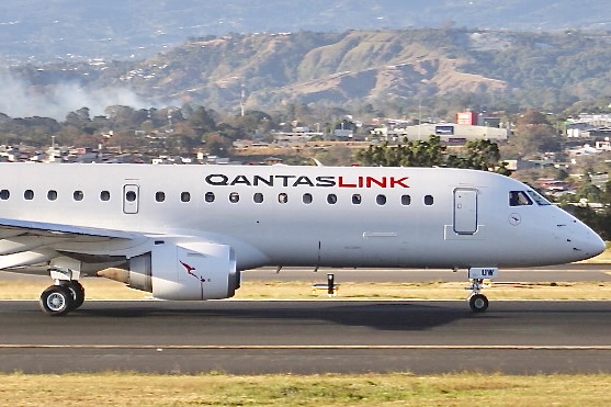 Qantas terá voos entre Darwin e Cingapura com o E190