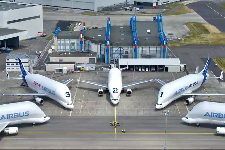 Airbus Beluga Transport obtém seu certificado de operador aéreo