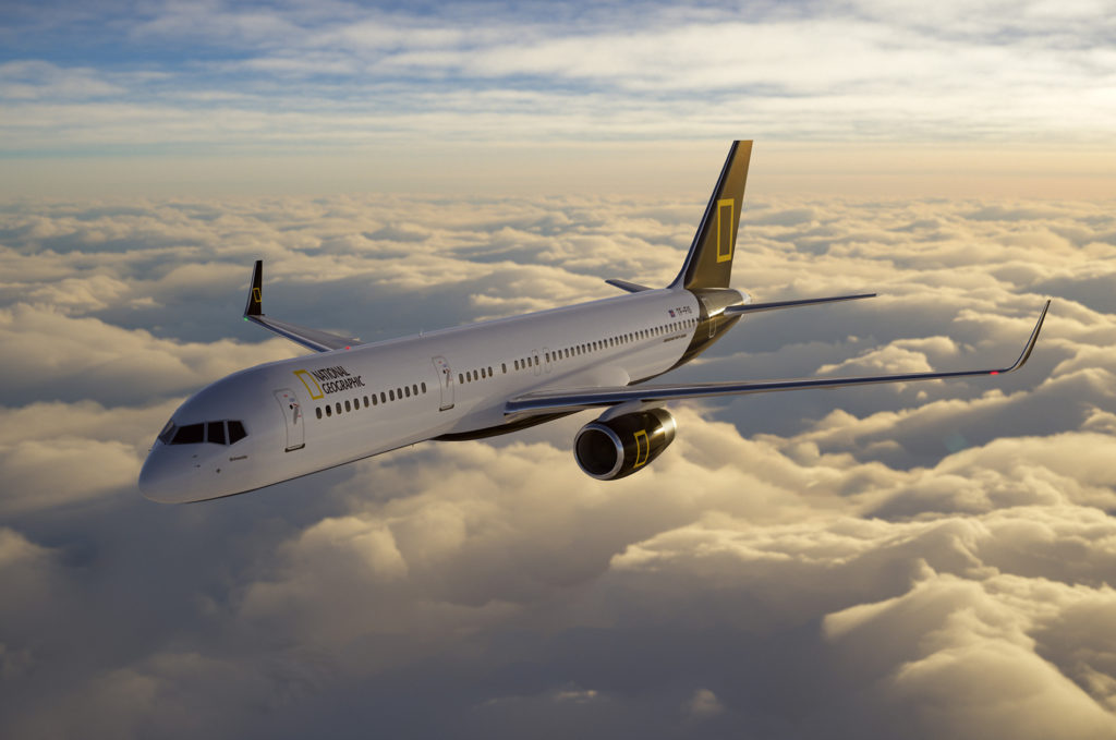 Boeing 757 da NatGeo passará por duas cidades brasileiras agora em fevereiro