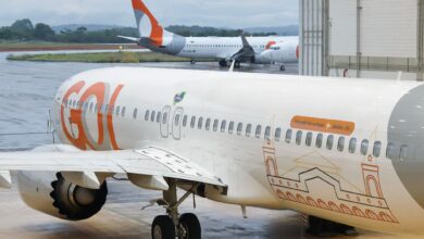 Gol adesiva 737 MAX em homenagem ao Pará