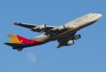 Asiana aposentará seu único 747 de passageiros muito em breve