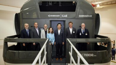 Embraer e CAE inauguram em Singapura o 1º simulador de voo completo do E2 na região Ásia-Pacífico