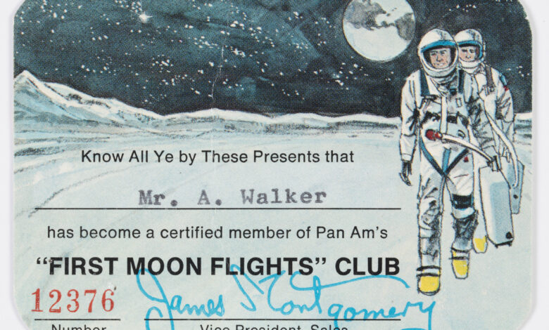 Especial Pan Am: First Moon Flights Club