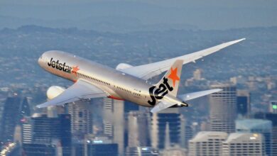 Jetstar adiciona mais duas rotas de longa distância a partir de Brisbane