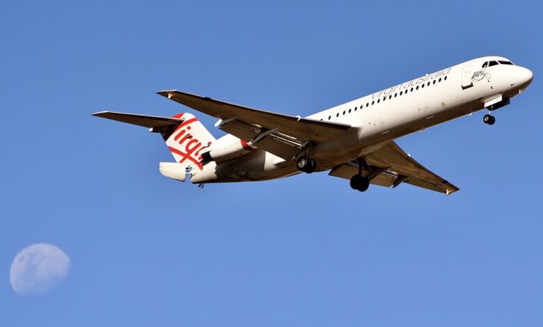 Veja para onde a Virgin Australia Regional está voando com seus quatro F100