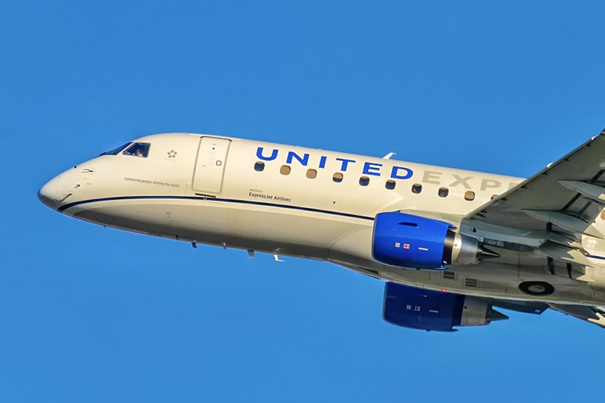 United instalará compartimentos de bagagens mais amplos em seus E175