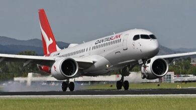 Veja para onde a Qantas tem voado com seus dois A220